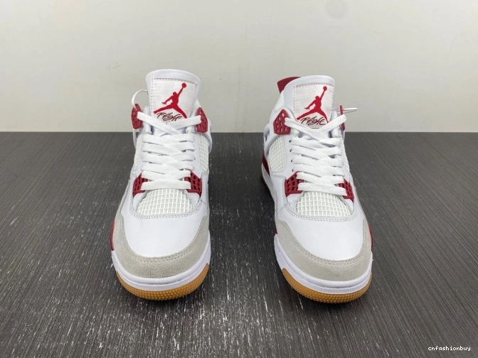 DR5415-160 Retro Jordan 4 Pine SB Red 1116